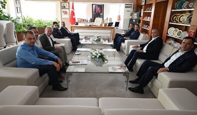 Lider Topaloğlu’na tebrik ziyaretleri