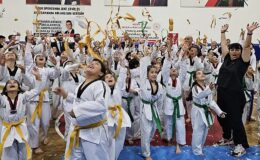 Gölcük Belediyespor bünyesindeki Taekwondo branşında 420 sportmen, nesil atlama sevinci yaşadı