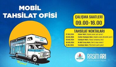 Nevşehir Belediyesi’nin ‘Mobil Tahsilat Ofisi’, bilhassa vergi devirlerinde veznelerde yaşanan yoğunluğu azaltmak ve vatandaşlara daha süratli hizmet verebilmek gayesiyle faaliyete başlıyor