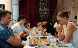 10. Çeşme Memleketler arası Açık Satranç Turnuvası Başladı