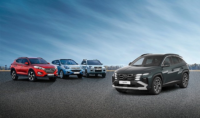 C-SUV’un Beğenilen Modeli Hyundai Tucson 20 Yaşında.